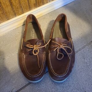 Sperry Men's Dark Brown Boat Shoes